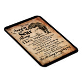 息子の恋人 | To My Amazing Son Remember I Love You マグネット (右側)