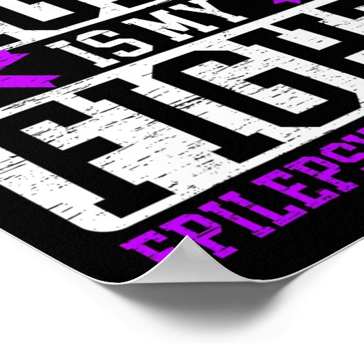 息子の戦いは私の戦いてんかん認識度Supp ポスター (角)