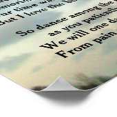 息子の星の間で踊る ポスター (角)