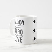 息子の最初英雄、娘の最初英雄のマグ コーヒーマグカップ (正面左)