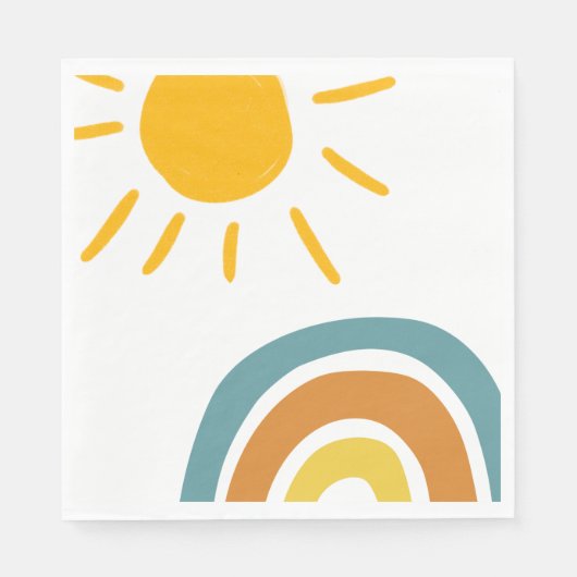 息子の束来のナプキン スタンダードランチョンナプキン (正面)