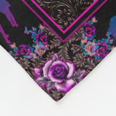 息子の母の毛布に母の毛布 フリースブランケット (角)