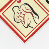 息子の毛布に フリースブランケット (角)