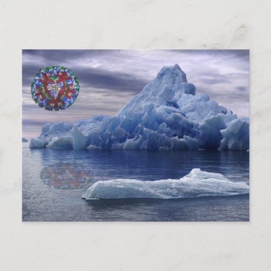 息子の温もり ポストカード (正面)