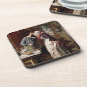 息子の献身1868年(キャンバスの油) コースター (左側)