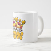 息子の王冠 ジャンボコーヒーマグカップ (正面右)
