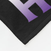 息子の翼の自殺認識度の記憶カバーハート フリースブランケット (角)