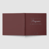 息子の記念パーソナライズされた日記への手紙 ゲストブック (全面)