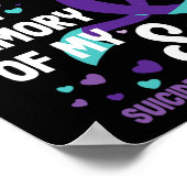 息子の記憶における自殺防止認識度 ポスター (角)