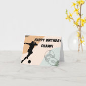 息子の誕生日 カード (黄色い花)