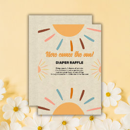 息子の赤ちゃん来シャワーのミニマル工芸 エンクロージャーカード