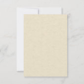 息子の赤ちゃん来シャワーのミニマル工芸 サンキューカード (裏面)