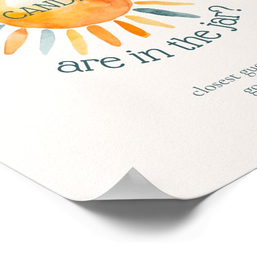 息子の赤ん坊のシャワー来の数ヶ月 ポスター (角)