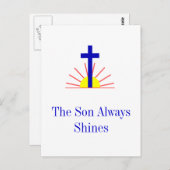 息子はいつも輝く ポストカード (正面/裏面)