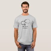 息子は医者Tシャツ Tシャツ (正面フル)