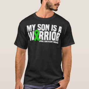 息子は戦士の脊髄損傷認識度P Tシャツ