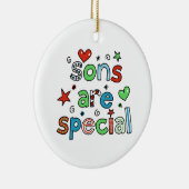 息子は特別です セラミックオーナメント (右)