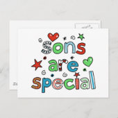 息子は特別 ポストカード (正面/裏面)