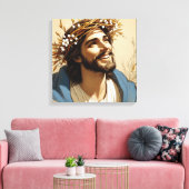 息子は立ちあがった キャンバスプリント (インサイチュ (リビング))