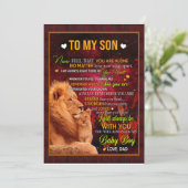 息子へのプレゼント | 息子へ 父からの愛の手紙 招待状 (スタンド正面)