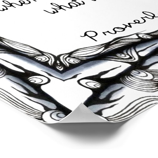 息子への諺 ポスター (角)