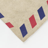 息子への贈り物、母と息子への愛の手紙 フリースブランケット (角)