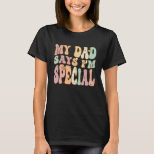 息子や娘のために私のパパは私は特別なGrだと言う Tシャツ