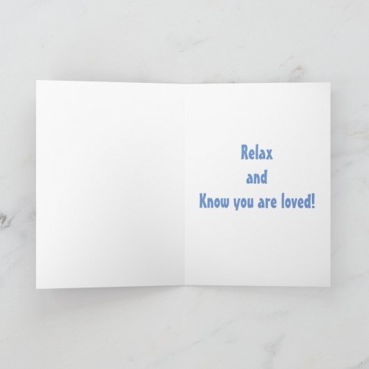 息子よ楽しむリラックスり愛される誕生日 カード (内部)