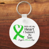 息子を全面的に支持する キーホルダー (正面)
