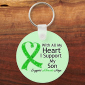 息子を全面的に支持する キーホルダー (正面)