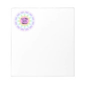 息子を輝かせる ノートパッド (正面)