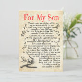 息子ギフト |お世話になっております シーズンカード (スタンド正面)