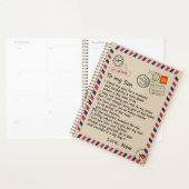 息子ギフト |お母さんからの息子への手紙 プランナー手帳 (ディスプレー)