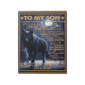 息子パーソナライズされたに息子の誕生日プレゼント ノートパッド (回転)