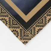 息子パーソナライズされたに母からの手紙 フリースブランケット (角)