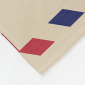 息子パーソナライズされたに、ママの毛布からの手紙を。 フリースブランケット (角)