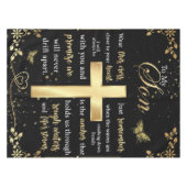 息子パーソナライズされたへの手紙 テーブルクロス (正面(横))