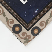 息子パーソナライズされたへの手紙 フリースブランケット (角)