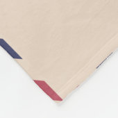 息子パーソナライズされたへの手紙 フリースブランケット (角)