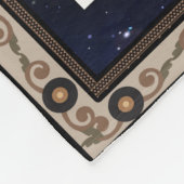 息子パーソナライズされたへの手紙、息子の誕生日ギフト フリースブランケット (角)