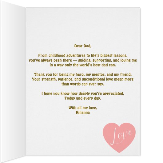 息子パーソナライズされた又は娘の贈与 (内側(右))