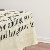 息子パーソナライズされた宛の手紙 テーブルクロス (インサイチュ)