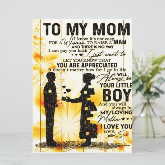 息子ママへの贈り物ママのためのママ、ママ誕生日ギフトアイディア メニュー (スタンド正面)