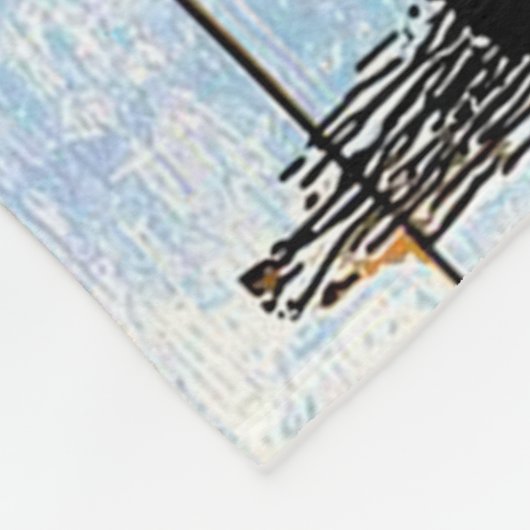 息子ママへの贈り物、私のママへの贈り物にパーソナライズ手紙 フリースブランケット (角)