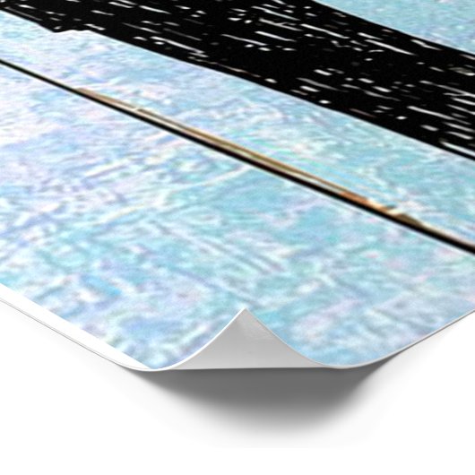 息子ママへの贈り物、私のママへの贈り物にパーソナライズ手紙 ポスター (角)