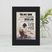 息子レスリングMDキャンバス 招待状 (スタンド正面)