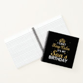 息子保の誕生日ギフトを落ち着かせてはいけない ノートブック (内部)