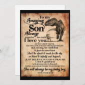 息子愛好家 |すごい息子に愛したことを思い出す シーズンカード (正面/裏面)