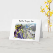 息子様にとてもうれしい-18誕生日 カード (黄色い花)