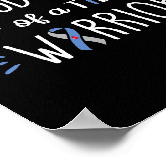 息子誇りを持った糖尿病認識度糖尿病のT1Dママ ポスター (角)